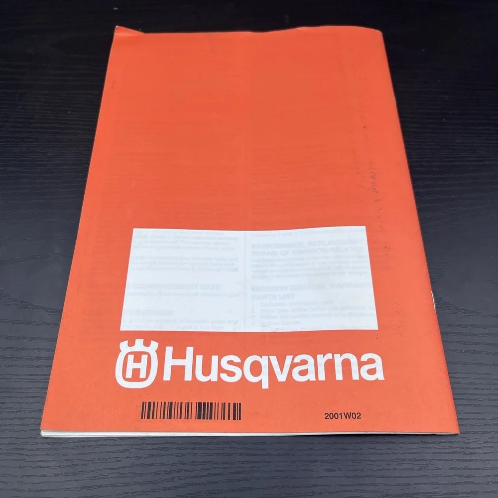 EBAY TITLE: Husqvarna 325P4 X-Series E-Tech Pole Saw Operator's Manual OEM Guide